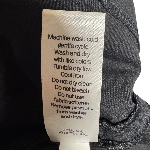 Athleta Power Up Tank Top NWT Womens Medium Black Workout‎ No Stink UPF Wicking - Picture 15 of 16